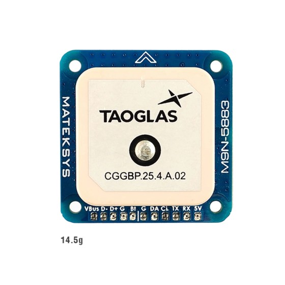 Wholesale MATEK MATEKSYS GNSS M9N-5883 GPS for Long Rang Rc Drone/Quadcopter/Airplane Parts